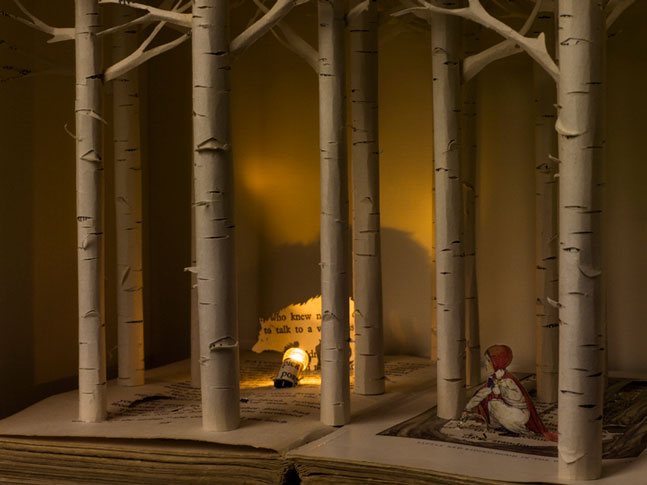 Little Red Riding Hood (Detail), Su Blackwell, 2010